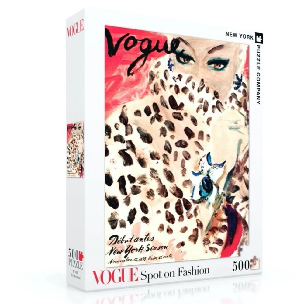 Rare Vogue Spot On Fashion Debutantes Issue Nov. 1939 - 500 Piece Jigsaw Puzzle